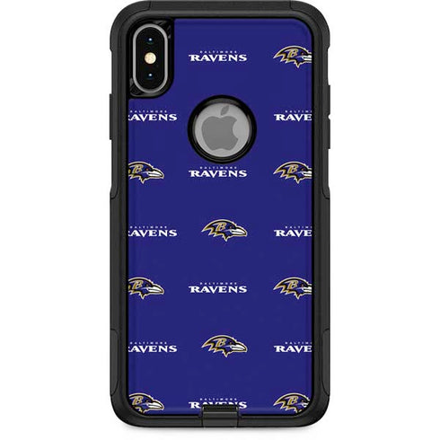 NFL Baltimore Ravens Blitz Series Otterbox Commuter iPhone Skin