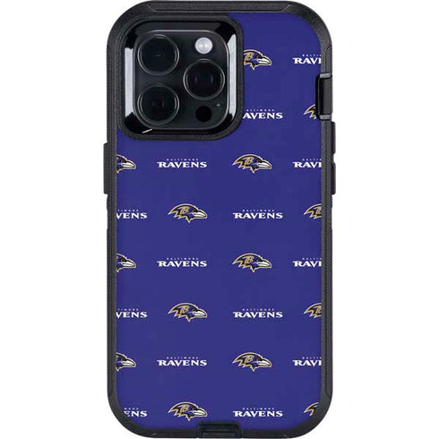 NFL Baltimore Ravens Blitz Series Otterbox Defender iPhone Skin