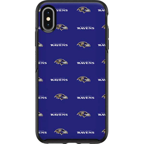 NFL Baltimore Ravens Blitz Series Otterbox Symmetry iPhone Skin