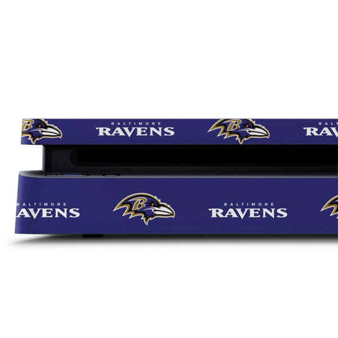 NFL Baltimore Ravens Blitz Series PS4 Slim Skin