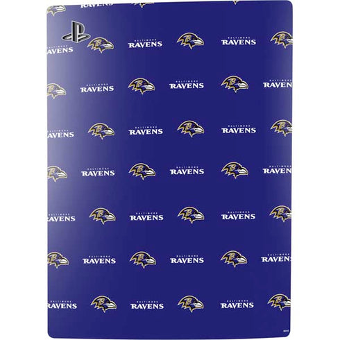 NFL Baltimore Ravens Blitz Series PS5 Console Skin