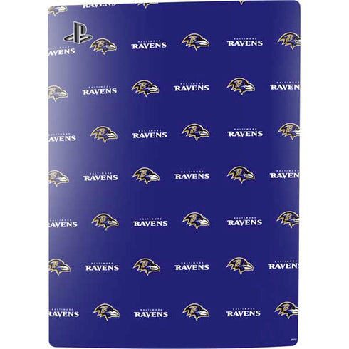 NFL Baltimore Ravens Blitz Series PS5 Digital Edition Console Skin