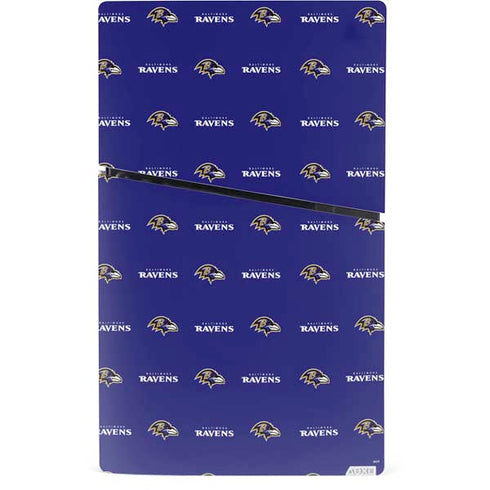 NFL Baltimore Ravens Blitz Series PS5 Slim Digital Edition Bundle Skin