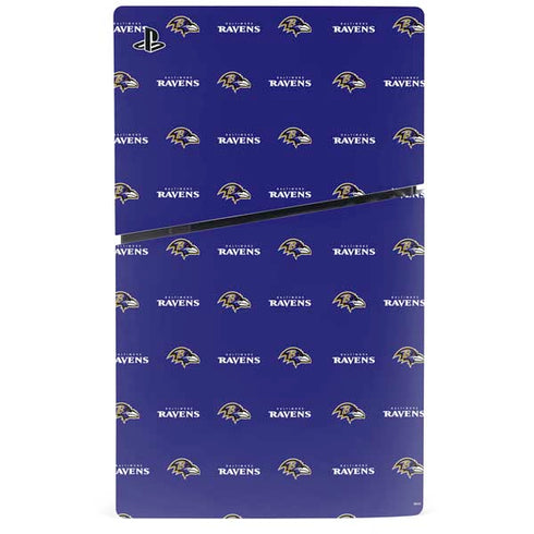 NFL Baltimore Ravens Blitz Series PS5 Slim Digital Edition Console Skin
