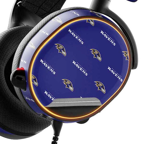 NFL Baltimore Ravens Blitz Series SteelSeries Arctis 3 Skin