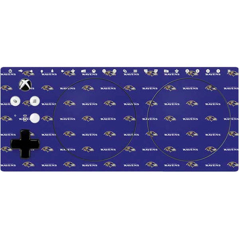 NFL Baltimore Ravens Blitz Series Xbox Adaptive Controller Skin