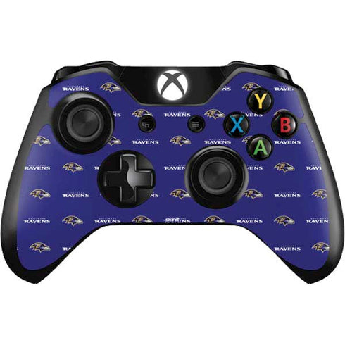 NFL Baltimore Ravens Blitz Series Xbox One Controller Skin