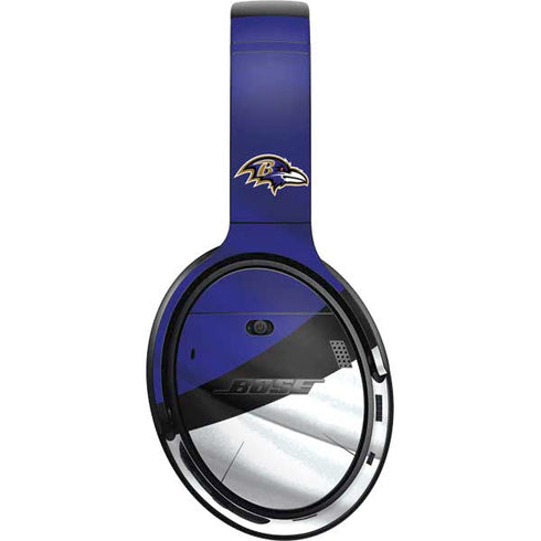 NFL Baltimore Ravens Bose QuietComfort 35 Headphones Skin