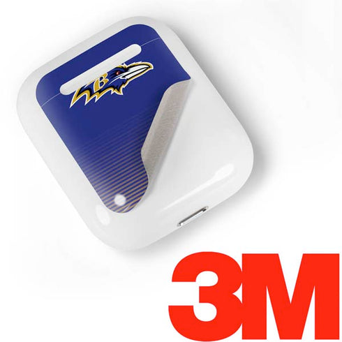NFL Baltimore Ravens Breakaway Apple AirPods Skin