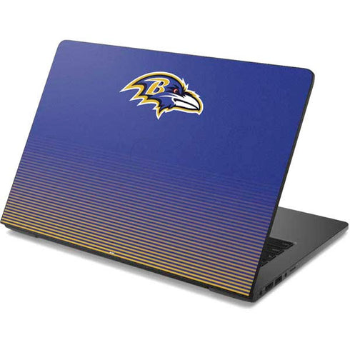 NFL Baltimore Ravens Breakaway Dell Chromebook Skin