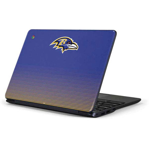 NFL Baltimore Ravens Breakaway Samsung Chromebook Skin