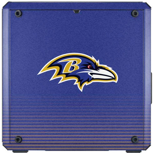 NFL Baltimore Ravens Breakaway Cooler Master MasterBox Q300L Mini Tower Skin