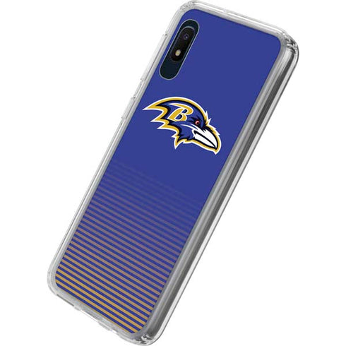 NFL Baltimore Ravens Breakaway Galaxy A10e Clear Case