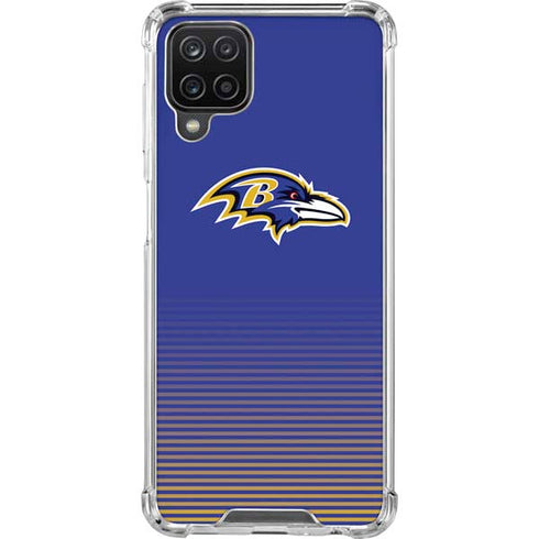 NFL Baltimore Ravens Breakaway Galaxy A12 Clear Case
