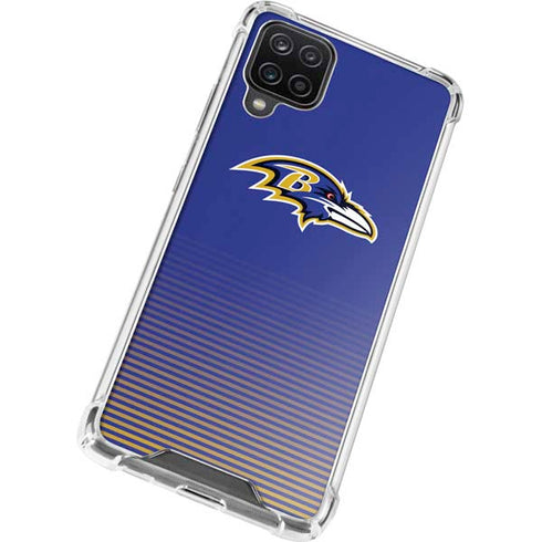 NFL Baltimore Ravens Breakaway Galaxy A12 Clear Case