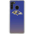 NFL Baltimore Ravens Breakaway Galaxy A21 Clear Case