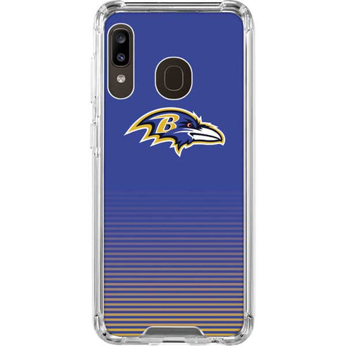 NFL Baltimore Ravens Breakaway Galaxy A30 Clear Case