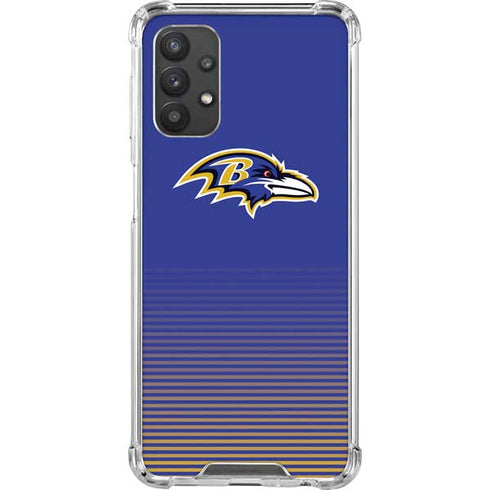 NFL Baltimore Ravens Breakaway Galaxy A32 5G Clear Case