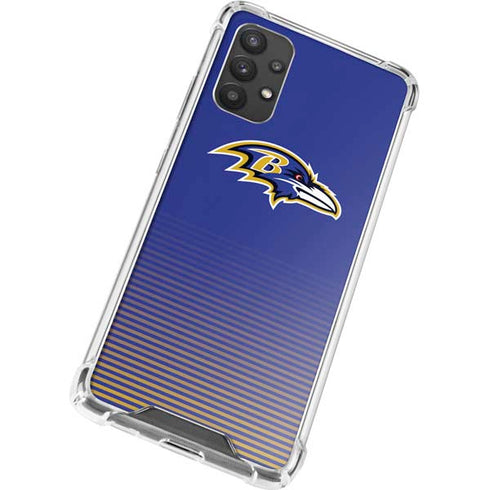 NFL Baltimore Ravens Breakaway Galaxy A32 5G Clear Case