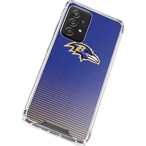 NFL Baltimore Ravens Breakaway Galaxy A52 5G Clear Case