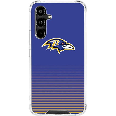 NFL Baltimore Ravens Breakaway Galaxy A54 5G Clear Case