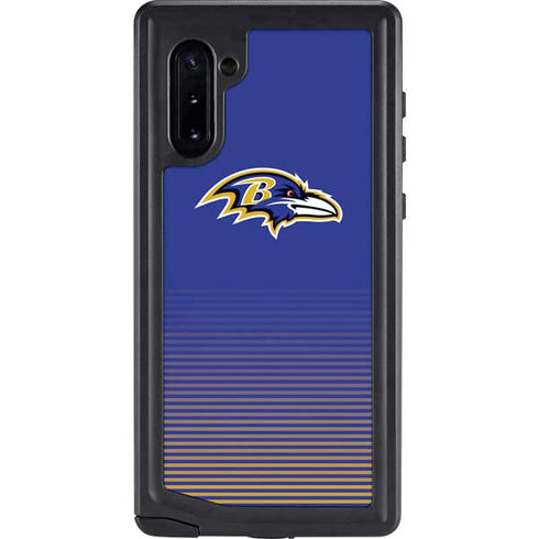 NFL Baltimore Ravens Breakaway Galaxy Note 10 Waterproof Case