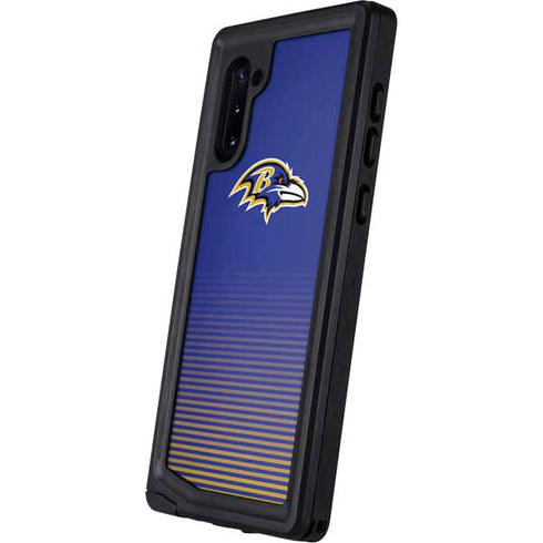 NFL Baltimore Ravens Breakaway Galaxy Note 10 Waterproof Case