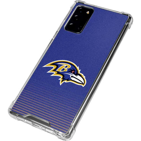 NFL Baltimore Ravens Breakaway Galaxy Note20 5G Clear Case