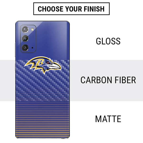 NFL Baltimore Ravens Breakaway Galaxy Note20 5G Skin