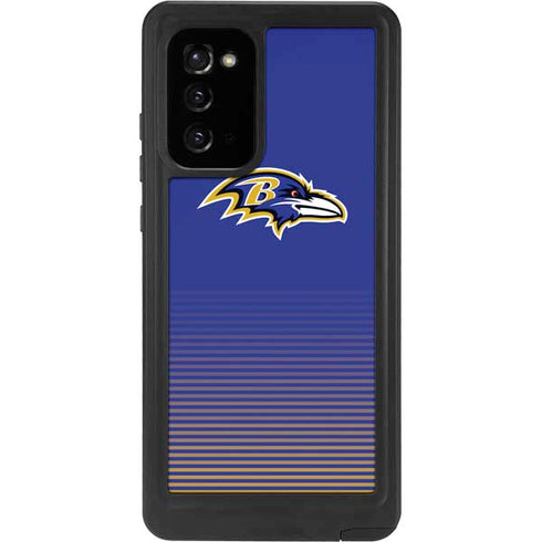 NFL Baltimore Ravens Breakaway Galaxy Note20 5G Waterproof Case