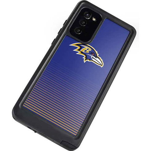 NFL Baltimore Ravens Breakaway Galaxy Note20 5G Waterproof Case