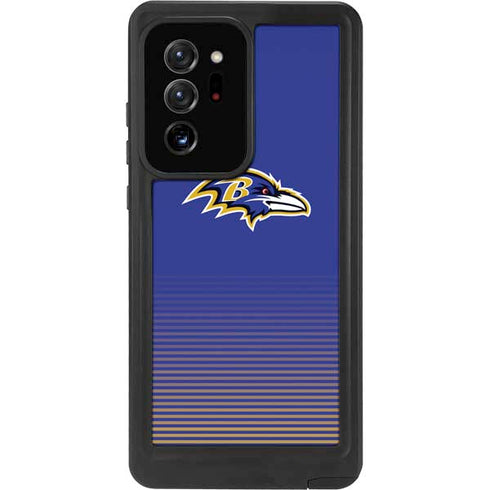 NFL Baltimore Ravens Breakaway Galaxy Note20 Ultra 5G Waterproof Case