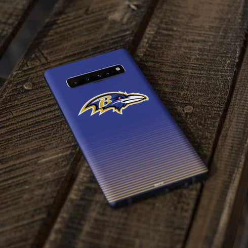 NFL Baltimore Ravens Breakaway Galaxy S10 Plus Skin