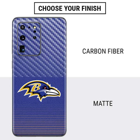 NFL Baltimore Ravens Breakaway Galaxy S20 Ultra 5G Skin