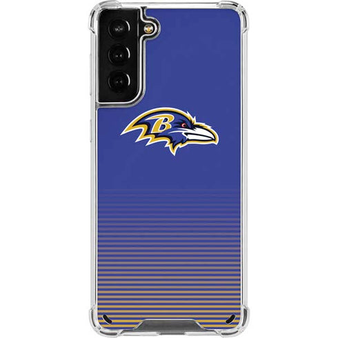 NFL Baltimore Ravens Breakaway Galaxy S21 Plus 5G Clear Case