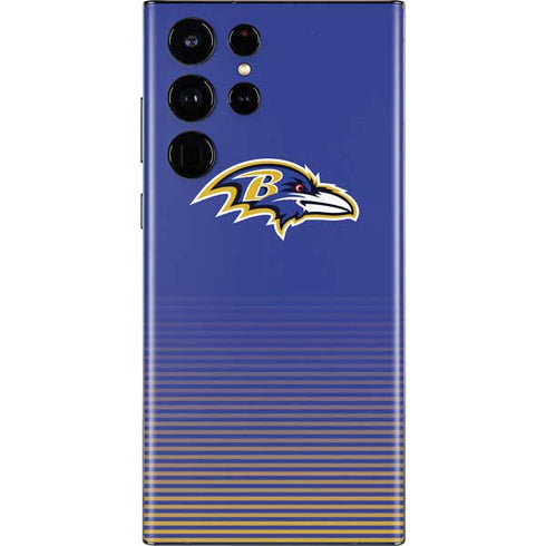 NFL Baltimore Ravens Breakaway Galaxy S22 Ultra Skin