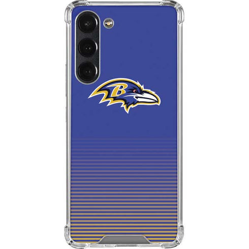 NFL Baltimore Ravens Breakaway Galaxy S23 Plus Clear Case