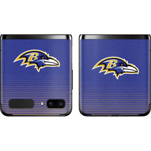 NFL Baltimore Ravens Breakaway Galaxy Z Flip Skin