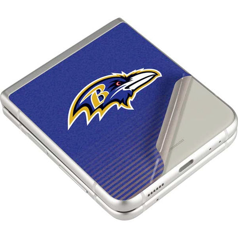 NFL Baltimore Ravens Breakaway Galaxy Z Flip3 5G Skin
