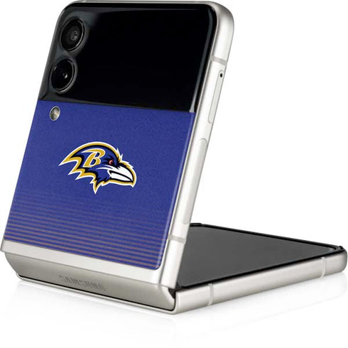 NFL Baltimore Ravens Breakaway Galaxy Z Flip3 5G Skin
