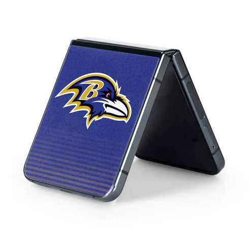 NFL Baltimore Ravens Breakaway Galaxy Z Flip5 5G Skin