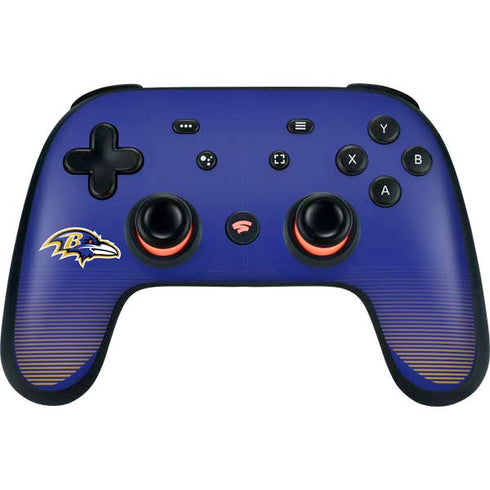 NFL Baltimore Ravens Breakaway Google Stadia Controller Skin