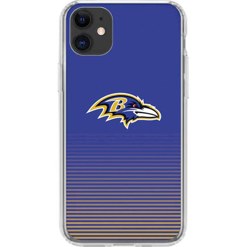 NFL Baltimore Ravens Breakaway iPhone 11 Clear Case