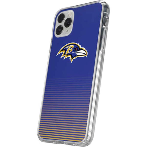 NFL Baltimore Ravens Breakaway iPhone 11 Pro Clear Case