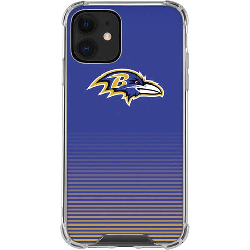 NFL Baltimore Ravens Breakaway iPhone 12 Clear Case