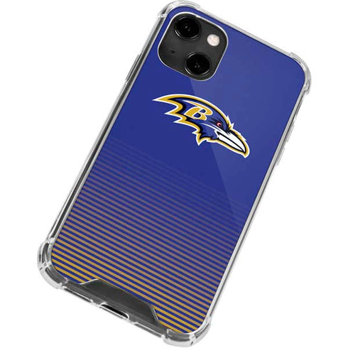 NFL Baltimore Ravens Breakaway iPhone 13 Clear Case