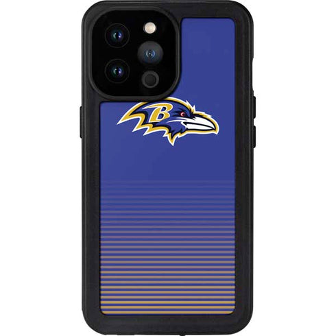 NFL Baltimore Ravens Breakaway iPhone 14 Pro Max Waterproof Case
