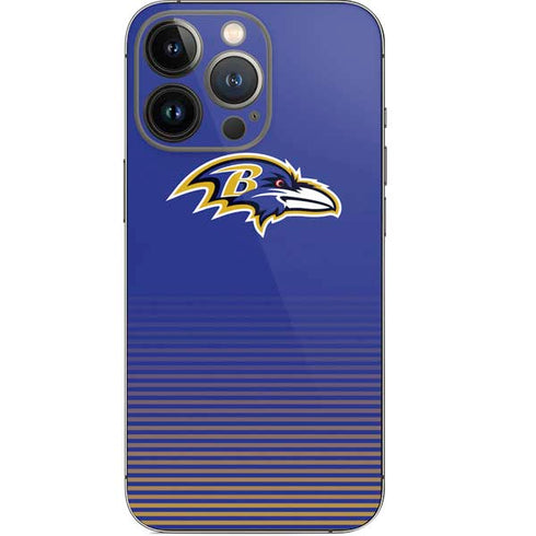 NFL Baltimore Ravens Breakaway iPhone 14 Pro Skin