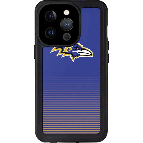 NFL Baltimore Ravens Breakaway iPhone 14 Pro Waterproof Case