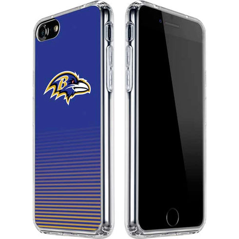 NFL Baltimore Ravens Breakaway iPhone SE (2nd & 3rd Gen) Clear Case